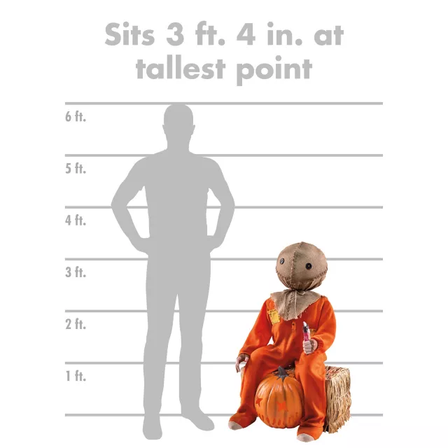 3ft 4in Trick 'R Treat Sitting Sam Animatronic (Spirit Halloween)