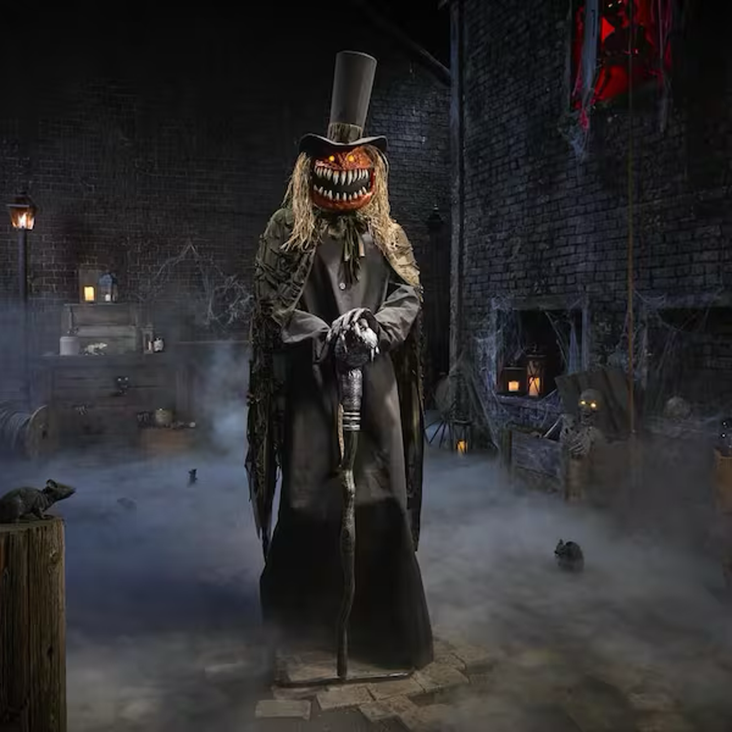 7ft Guardian of The Gourds LED Animatronic