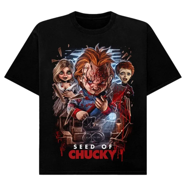 Gutter Garbs Horror-T-Shirt - Seed of Chucky: Fear the Second Coming (Komfort Farben)