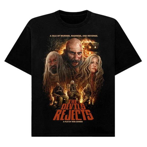 Gutter Garbs Horror-T-Shirt - The Devil's Rejects: Eine Geschichte von Mord, Wahnsinn und Rache (Comfort Colors)