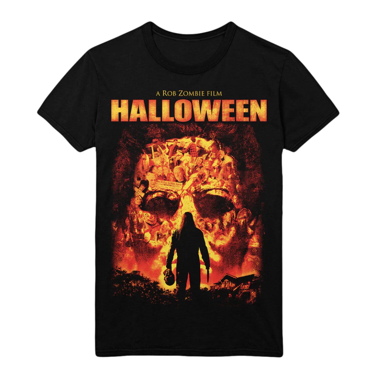 Gutter Garbs Horror T Shirt - Rob Zombie's Halloween Classic V2