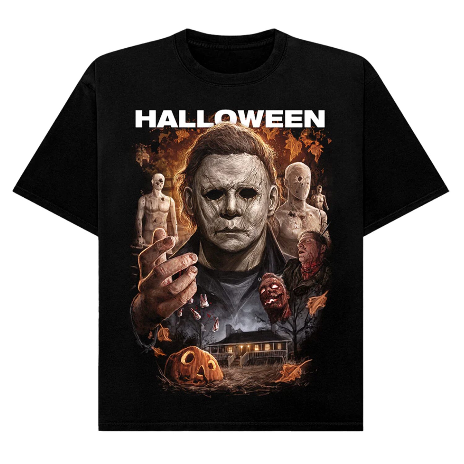 Gutter Garbs Horror T shirt - Halloween 2018: 40 Years Later (Comfort Colors)