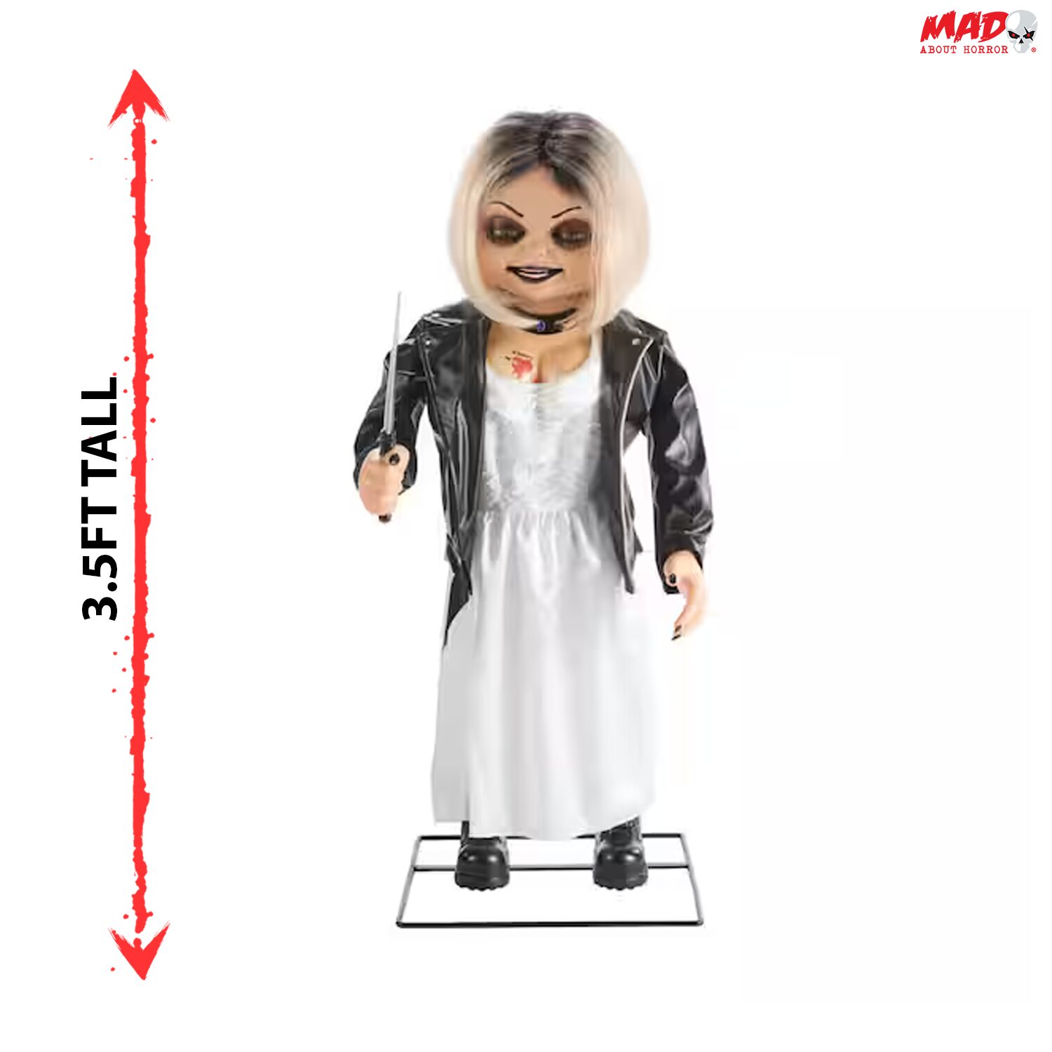 3,5ft Tiffany Valentine Halloween Animatronic