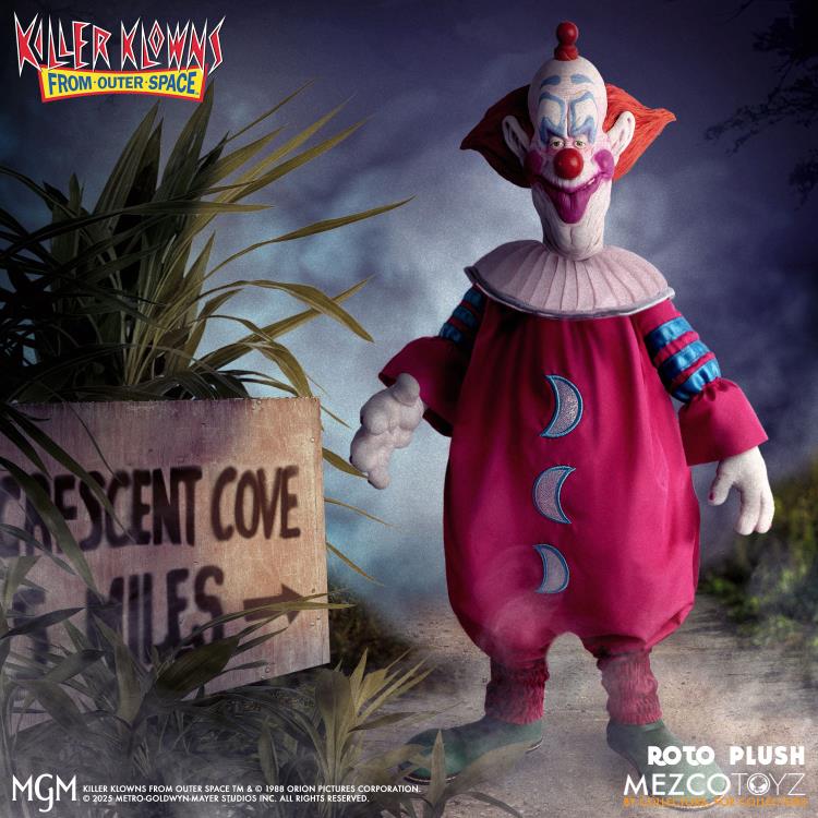 MEZCO MDS Killer Klowns From Outer Space - Slim Roto Plush