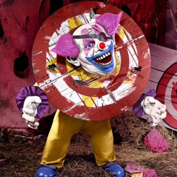 Spirit Halloween Bullseye Clown Animatronic