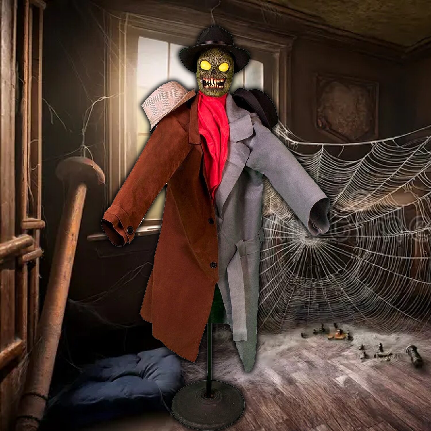 Coat Rack Monster Animated Prop