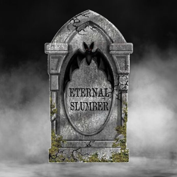 eternal slumber halloween tombstone