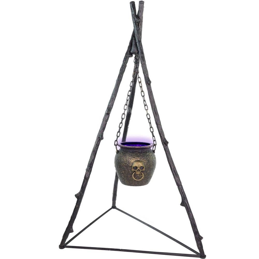 Touch Activated Animated Witches Cauldron