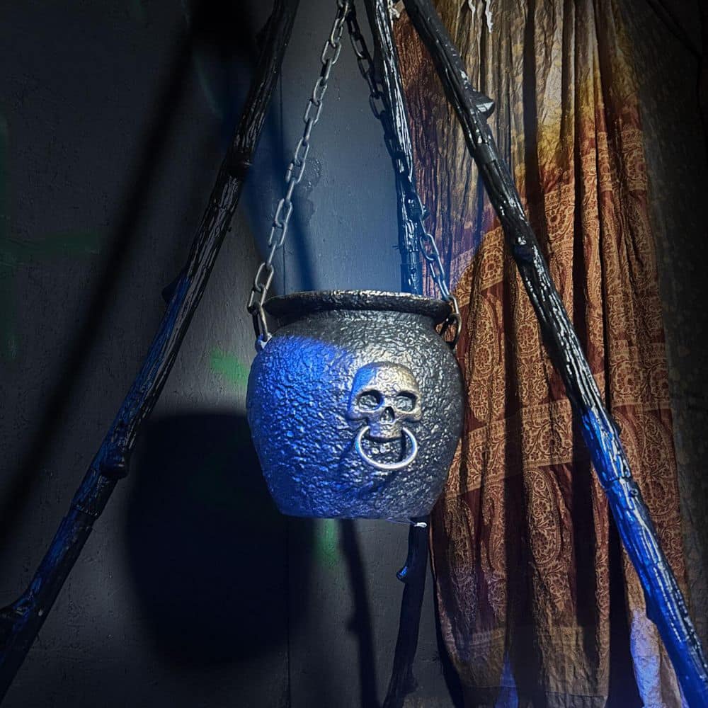 Touch Activated Animated Witches Cauldron