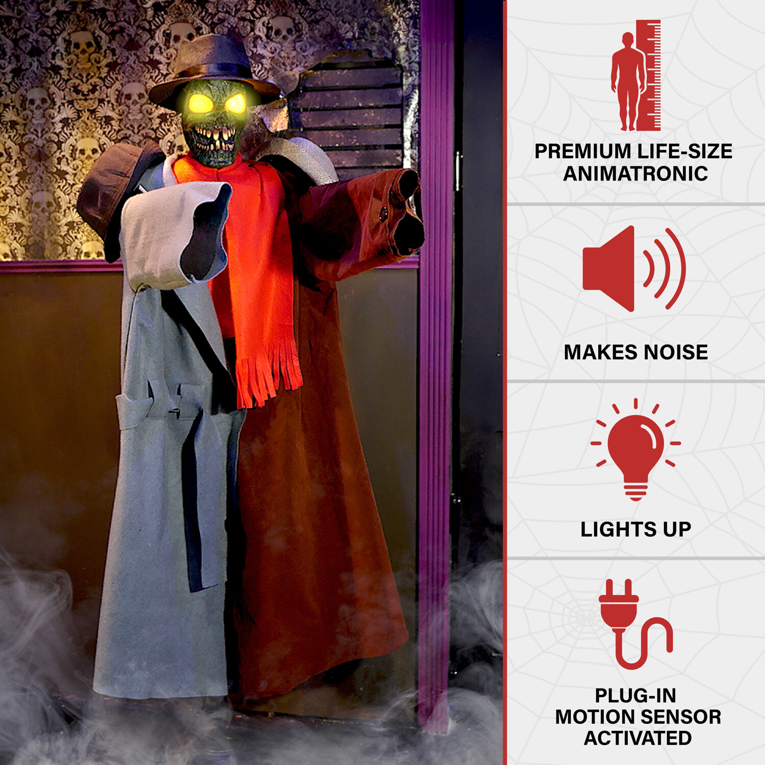 Coat Rack Monster Animated Prop