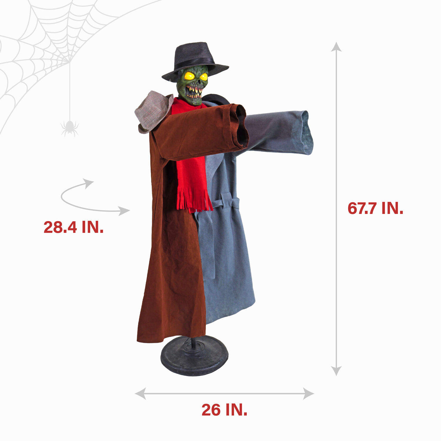 Coat Rack Monster Animated Prop