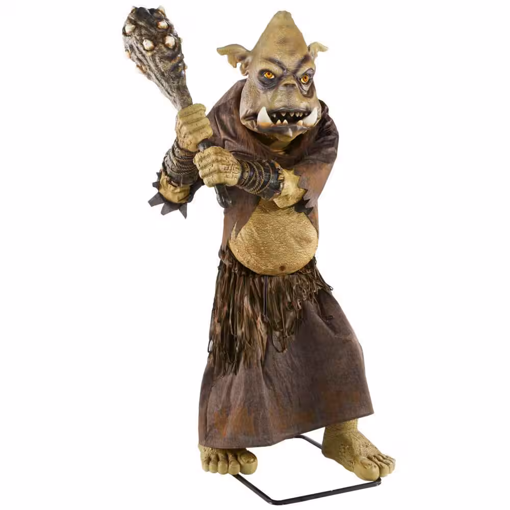 8ft Gruesome Grounds Tumble The Troll Animatronic