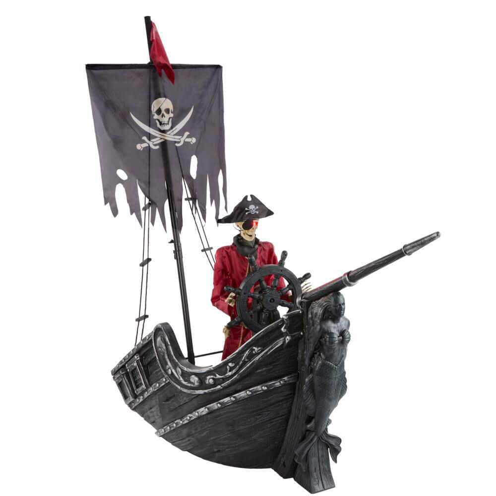 9.5ft Giant Dead Water Pirate Ship