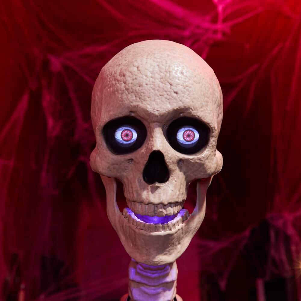 6.5ft Grave & Bones Ultra Skelly Animatronic