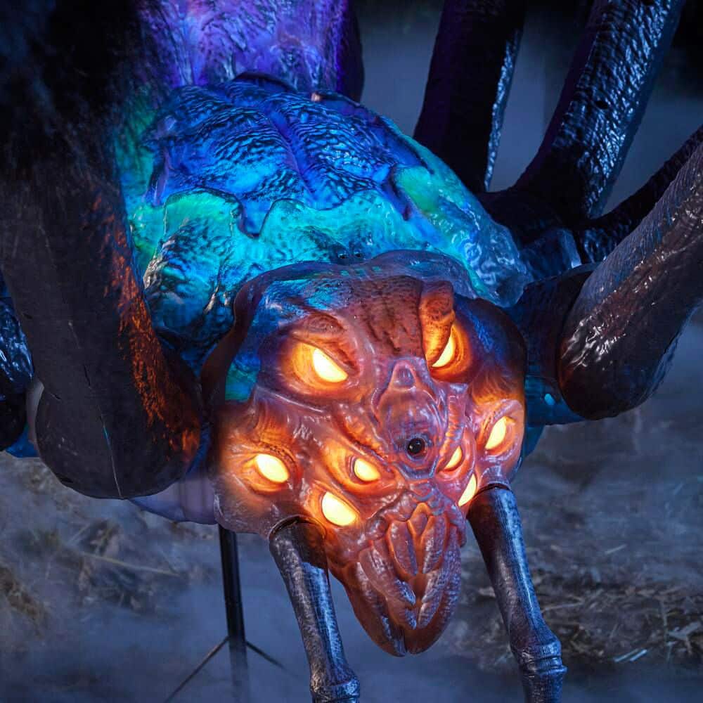 9.5ft Gruesome Grounds Giant Arachnophobia Spider