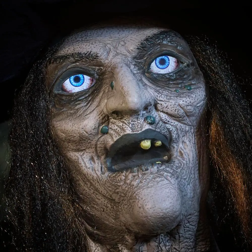 7.5ft Nitshades Sorcière Animatronique | Mad About Horror