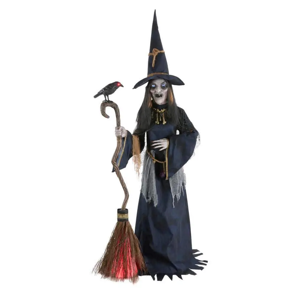sorcière 7.5ft Nitshades Sorcière Animatronique | Mad About Horror