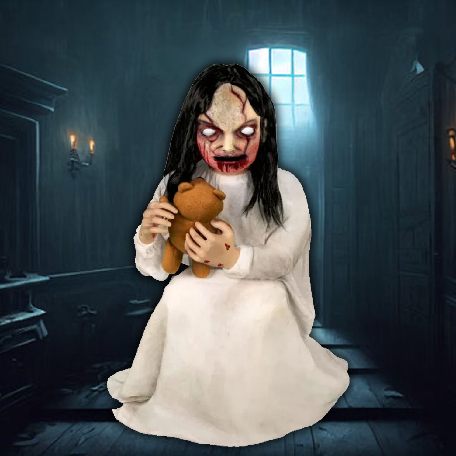 Lunging Lily Animated Prop