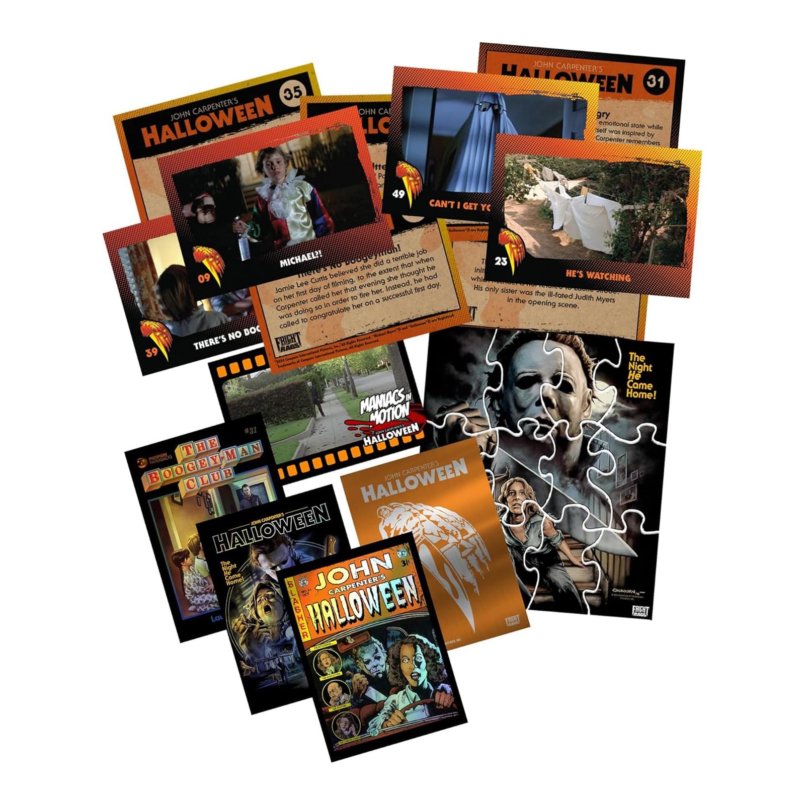 Fright Rags - John Carpenter's Halloween Trading Cards