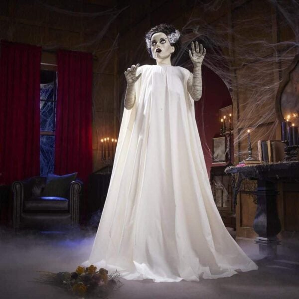 Home Depot Animated Bride of Frankenstein Prop