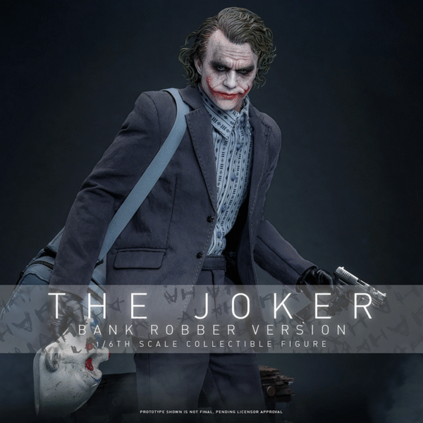 Hot Toys Batman: The Dark Knight - The Joker (Bank Robber Version) 1/6 Scale Figure