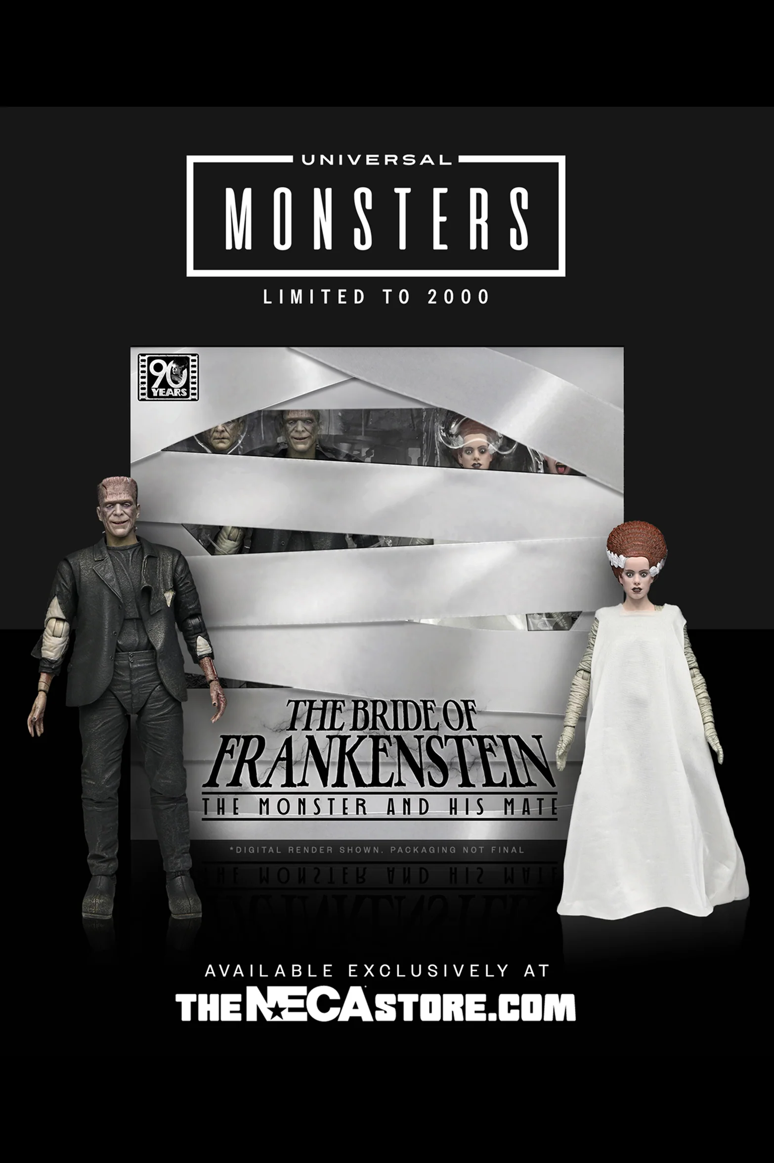 NECA Bride of Frankenstein - The Monster and His Bride 7