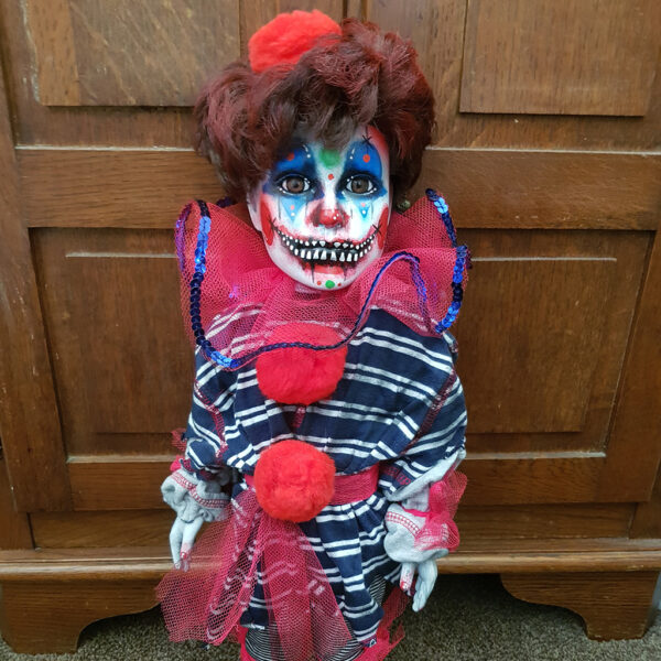 OOAK Scary Horror Doll - Carl the Clown