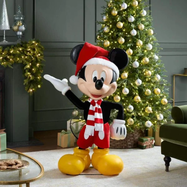 Home Depot Holiday Mickey Mouse Animatronic