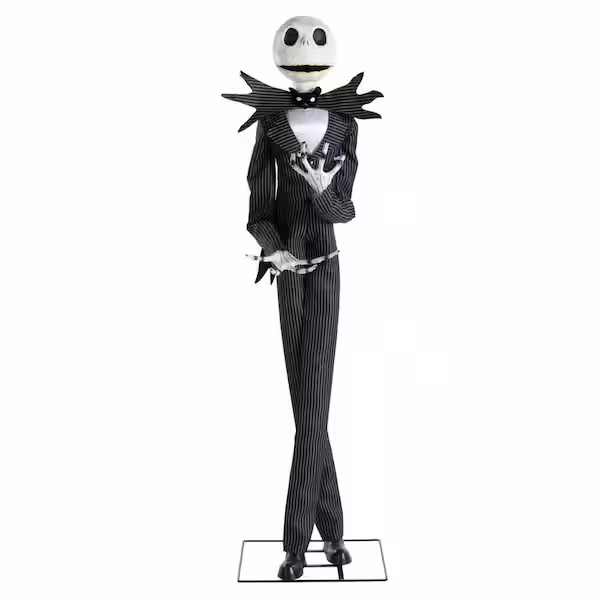 6.5ft Nightmare Before Christmas Jack Skellington Halloween Animatronic