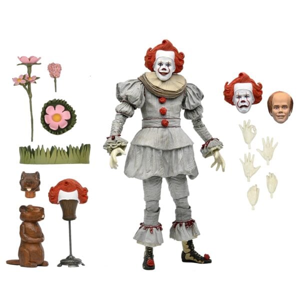 NECA IT: Welcome To Derry - Bob Gray Pennywise Ultimate 7" Scale Action Figure