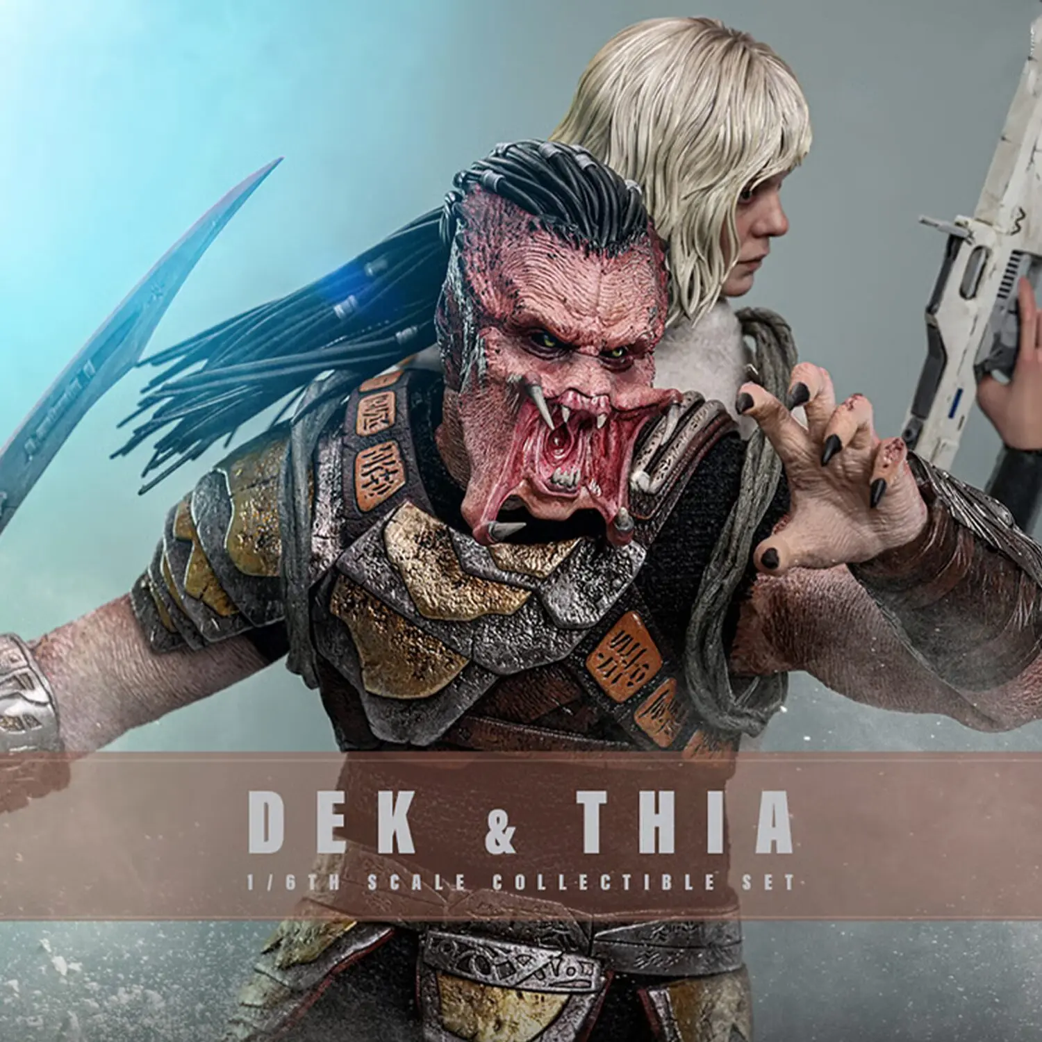 Hot Toys Predator Badlands - Dek and Thia 1/6 Scale Figure Set