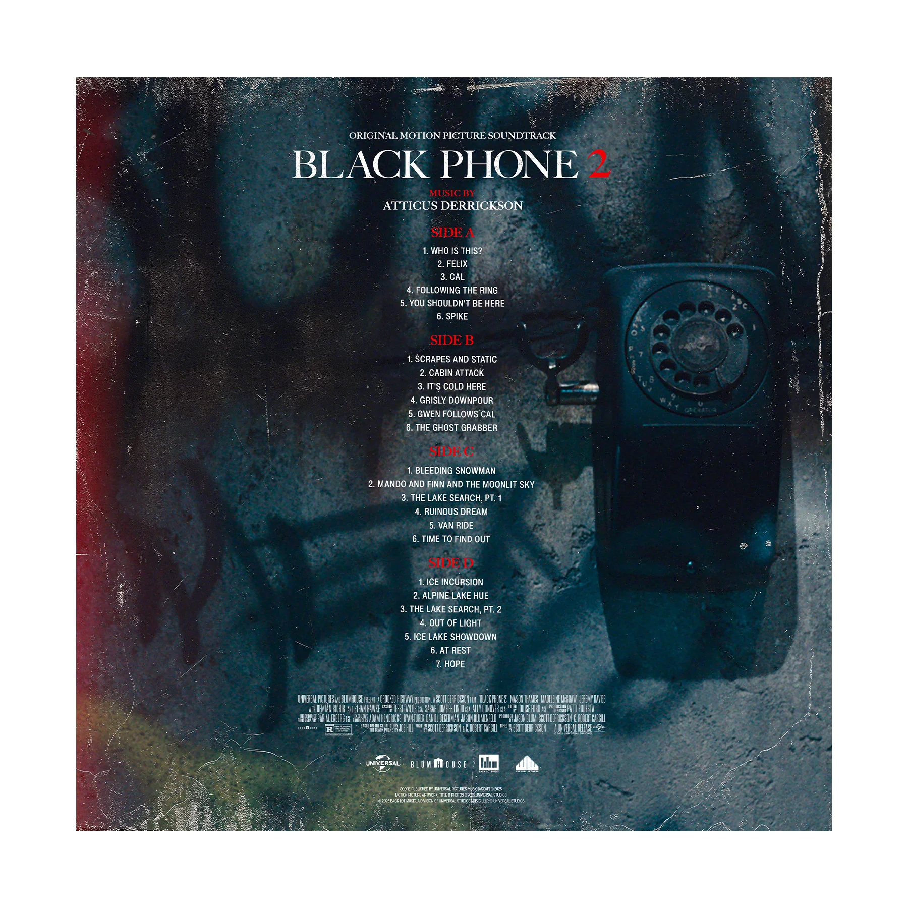 Waxwork Records - Black Phone 2 (Blood and Ice Version) Vinyl Soundtrack