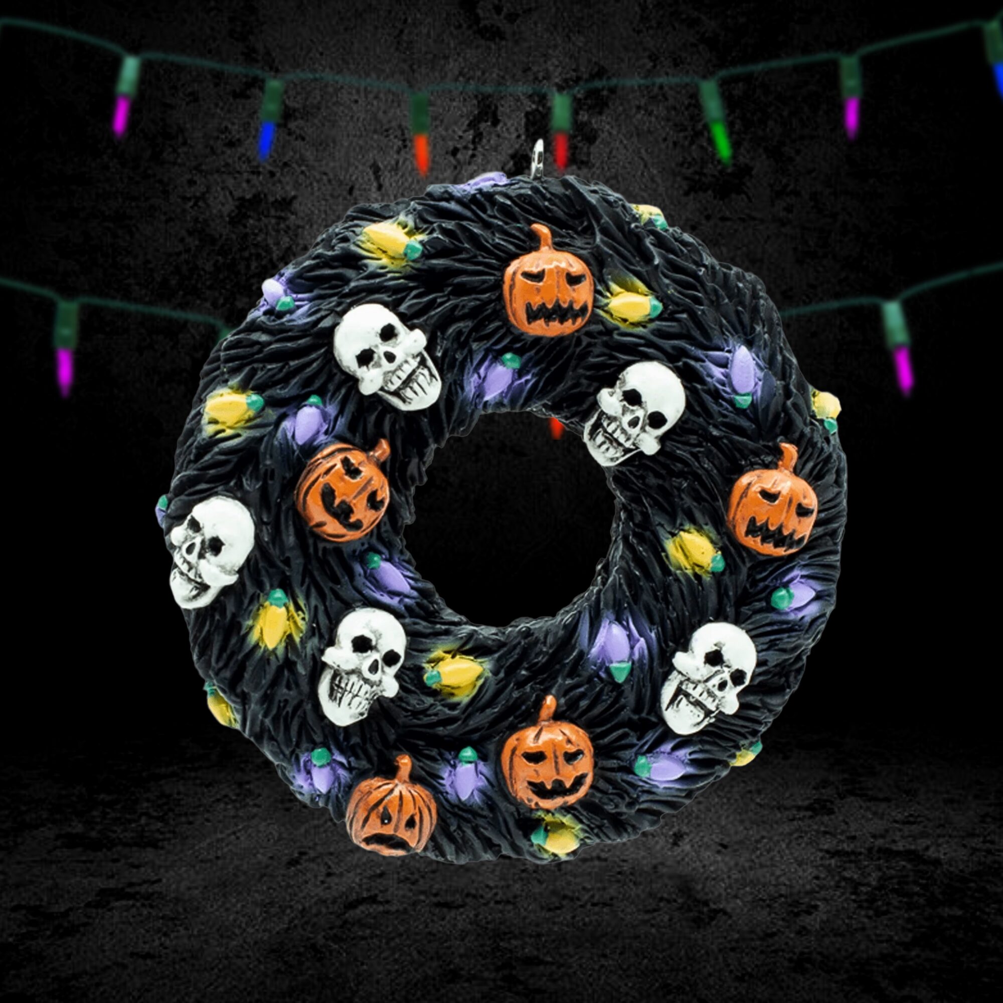 Horrornaments Christmas Tree Ornament -  Halloween Wreath