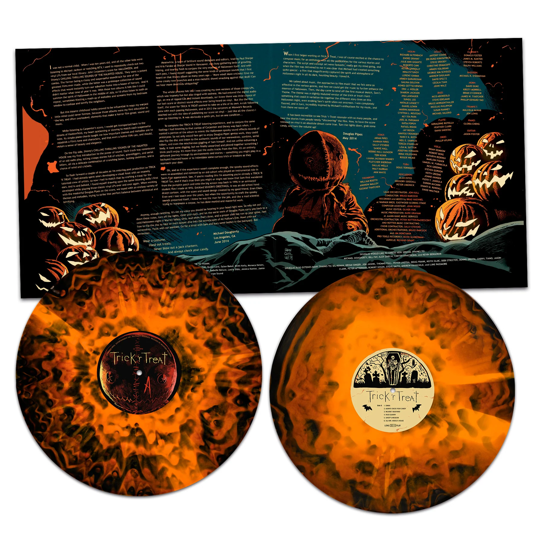 Waxwork Records - Trick 'R Treat Original Score Vinyl Soundtrack