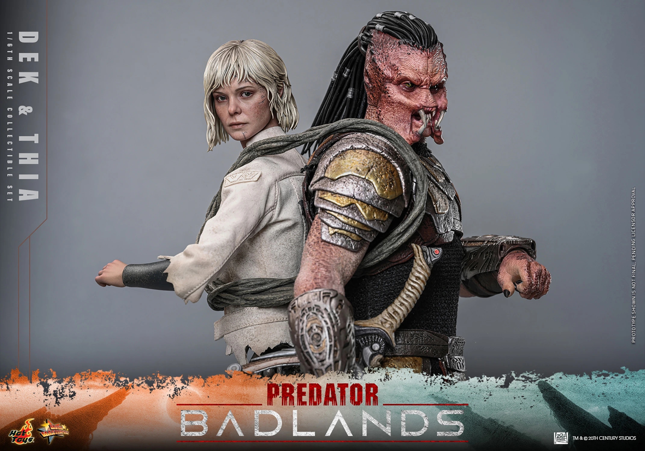 Hot Toys Predator Badlands - Dek and Thia 1/6 Scale Action Figure Set