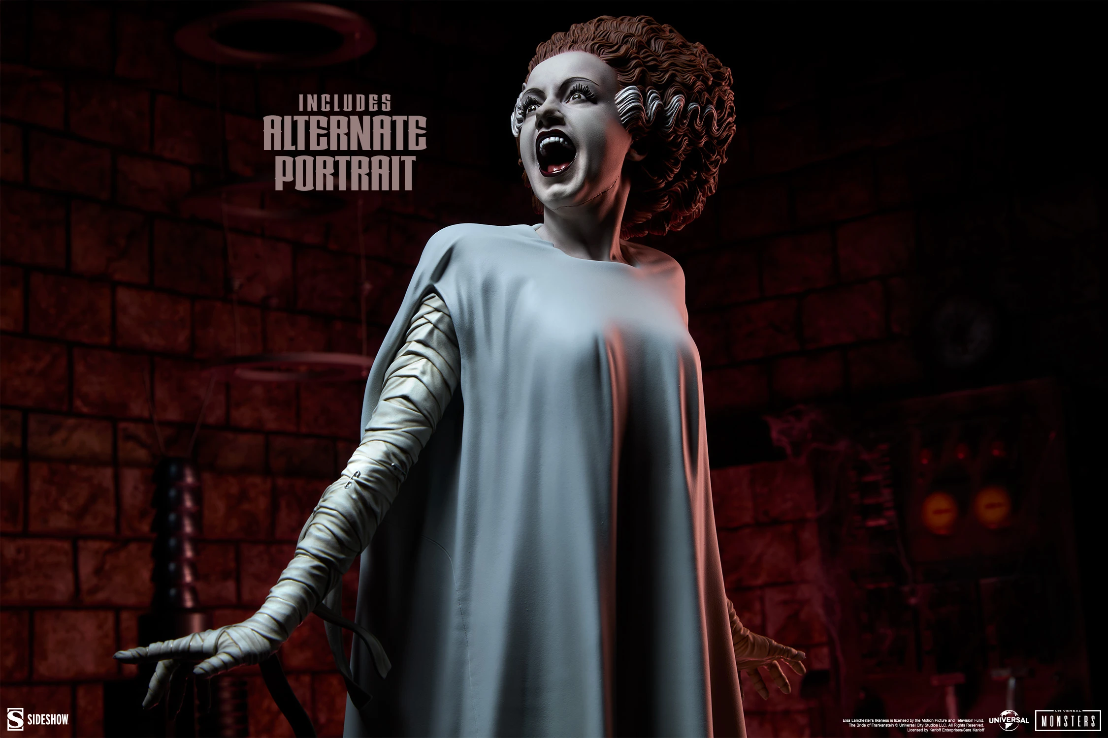 Sideshow Collectibles Bride of Frankenstein - Premium Format 1/4 Scale Statue (Fully Sculpted)