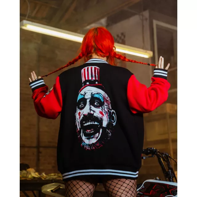 House of 1000 Corpses - Captain Spaulding Varsity Jacket (Spirit Halloween)