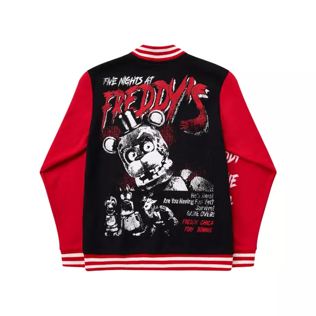 Five Nights at Freddy's Varsity Jacket