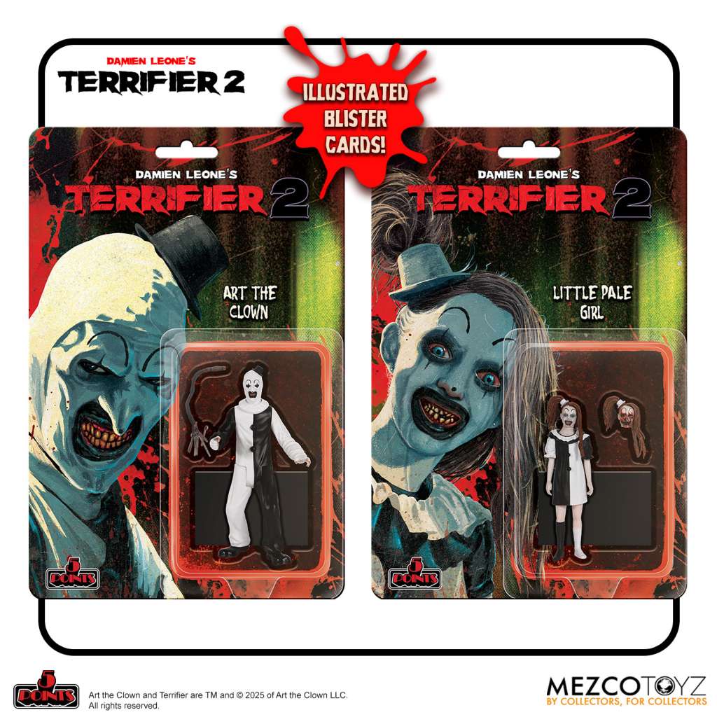 MEZCO Terrifier 2 - 5 Point Action Figures 2 Pack