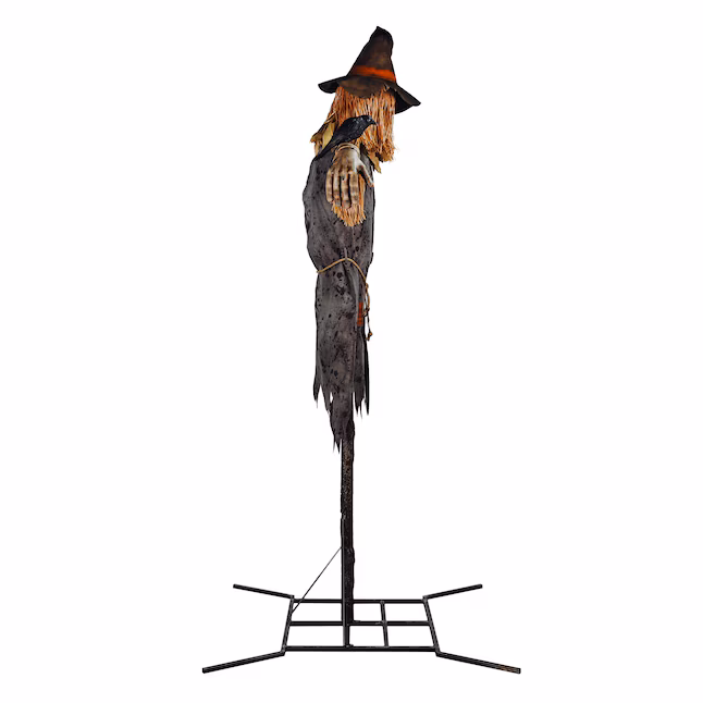 10.5ft Light Up Scarecrow Animated Prop
