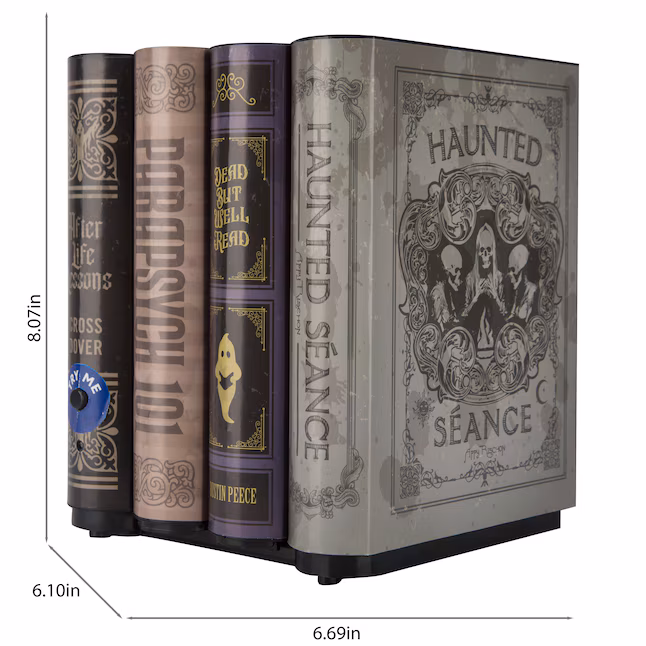Moving Seance Spellbooks Halloween Animatronic