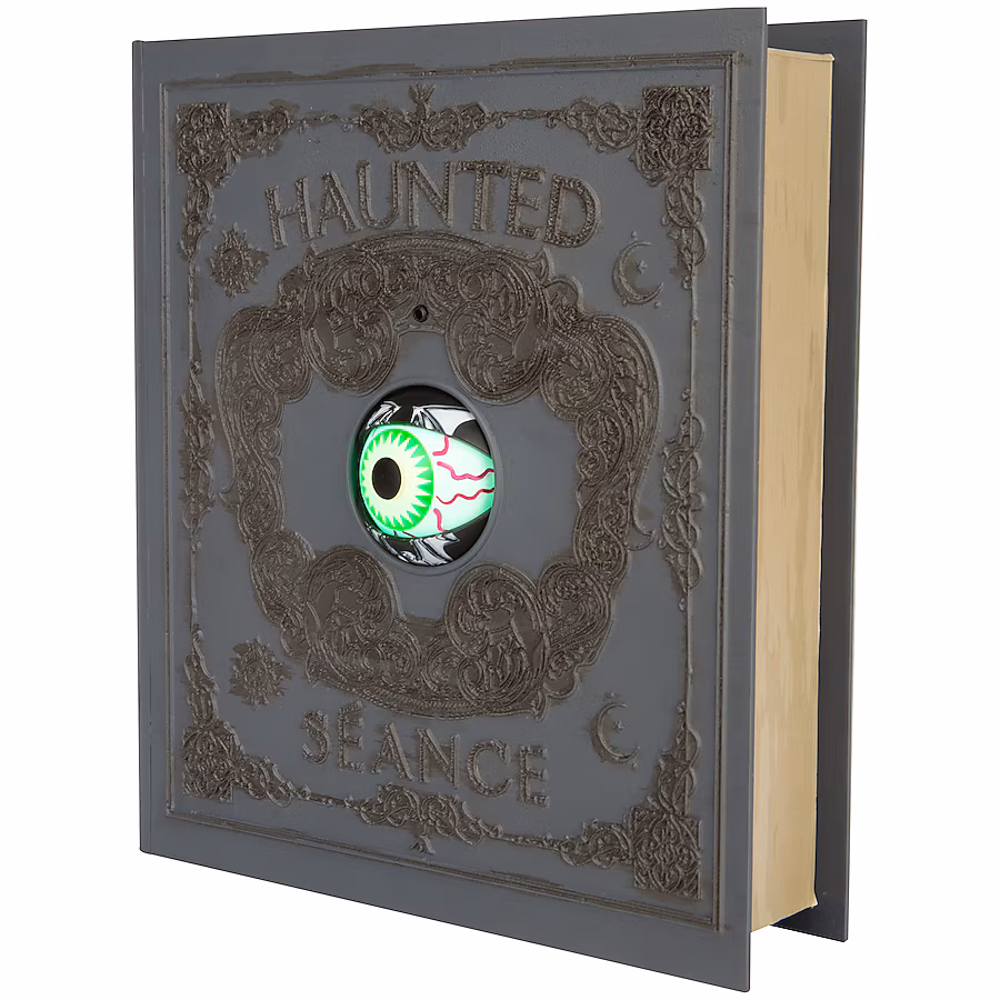 Light Up Animated Evil Eye Spell Book