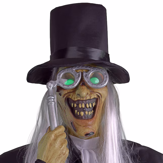 7ft Pop Up Keeper of Time Halloween Animatronic