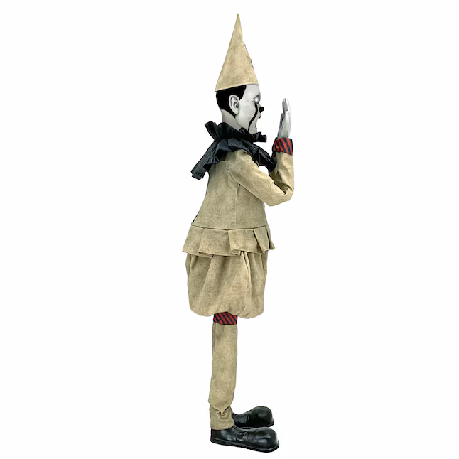 5ft Vintage Peek-A-Boo Clown Halloween Animatronic