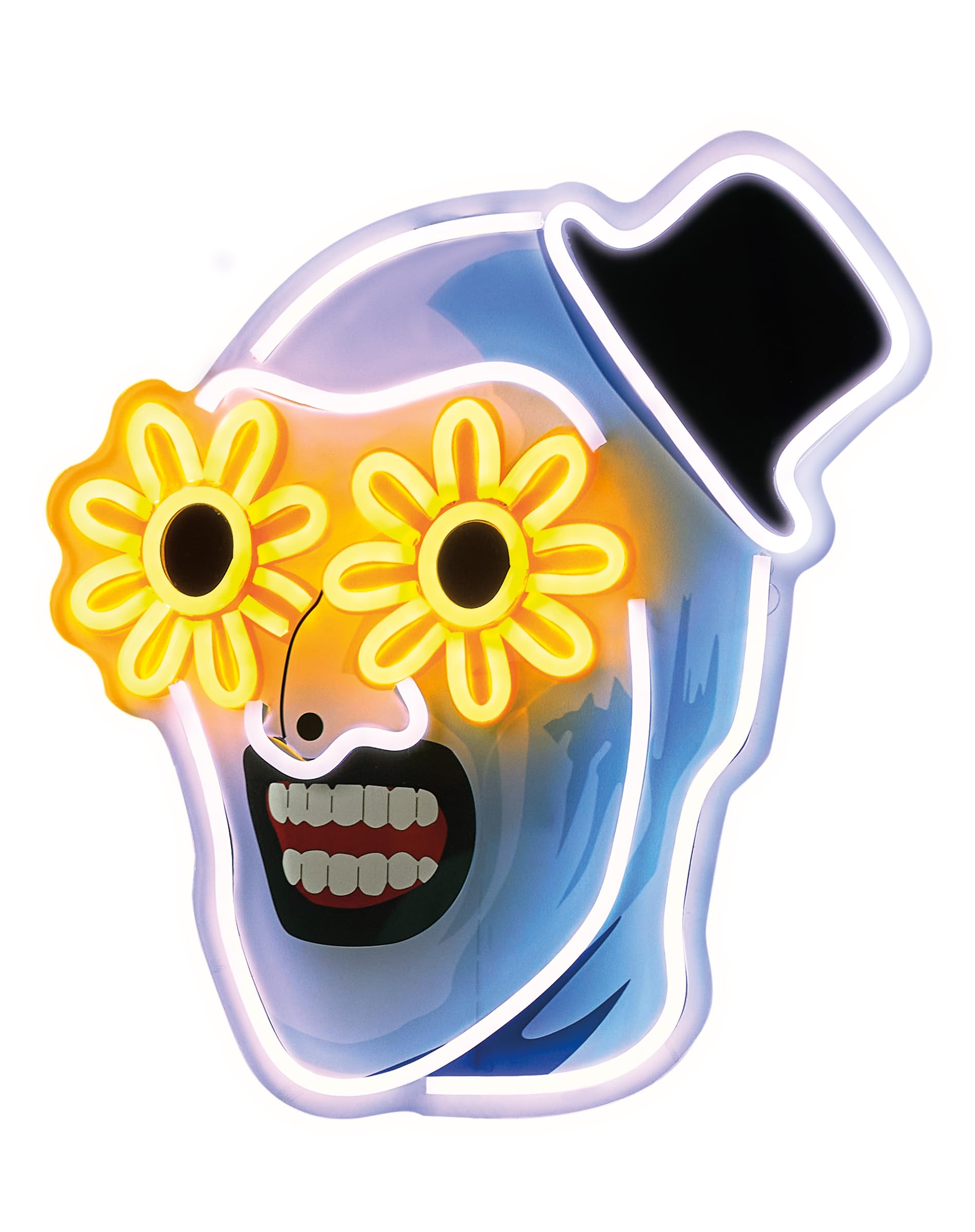 Terrifier - Art the Clown Neon LED Light Up Sign (Spirit Halloween)