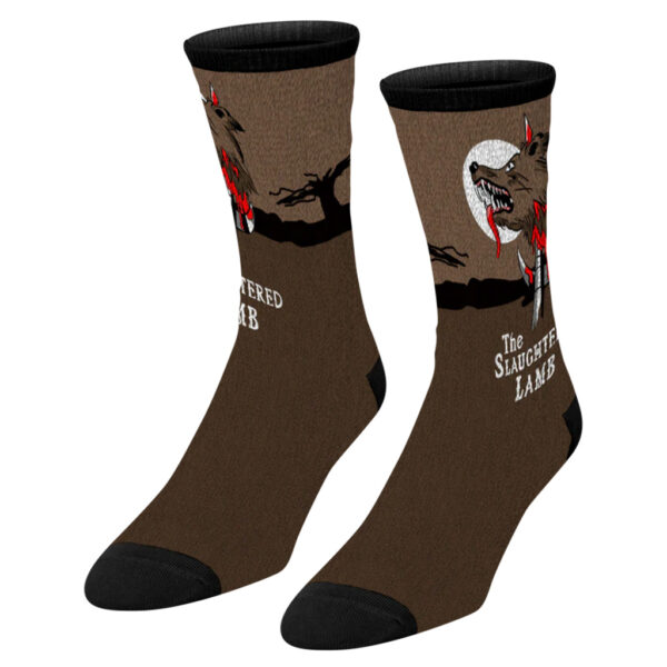 An American Werewolf in London Horror Socks