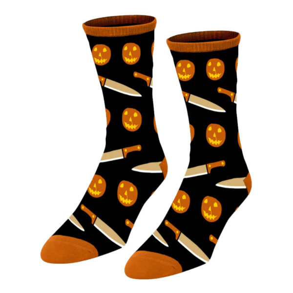 Officially Licensed Halloween Jack O'Lantern Socks