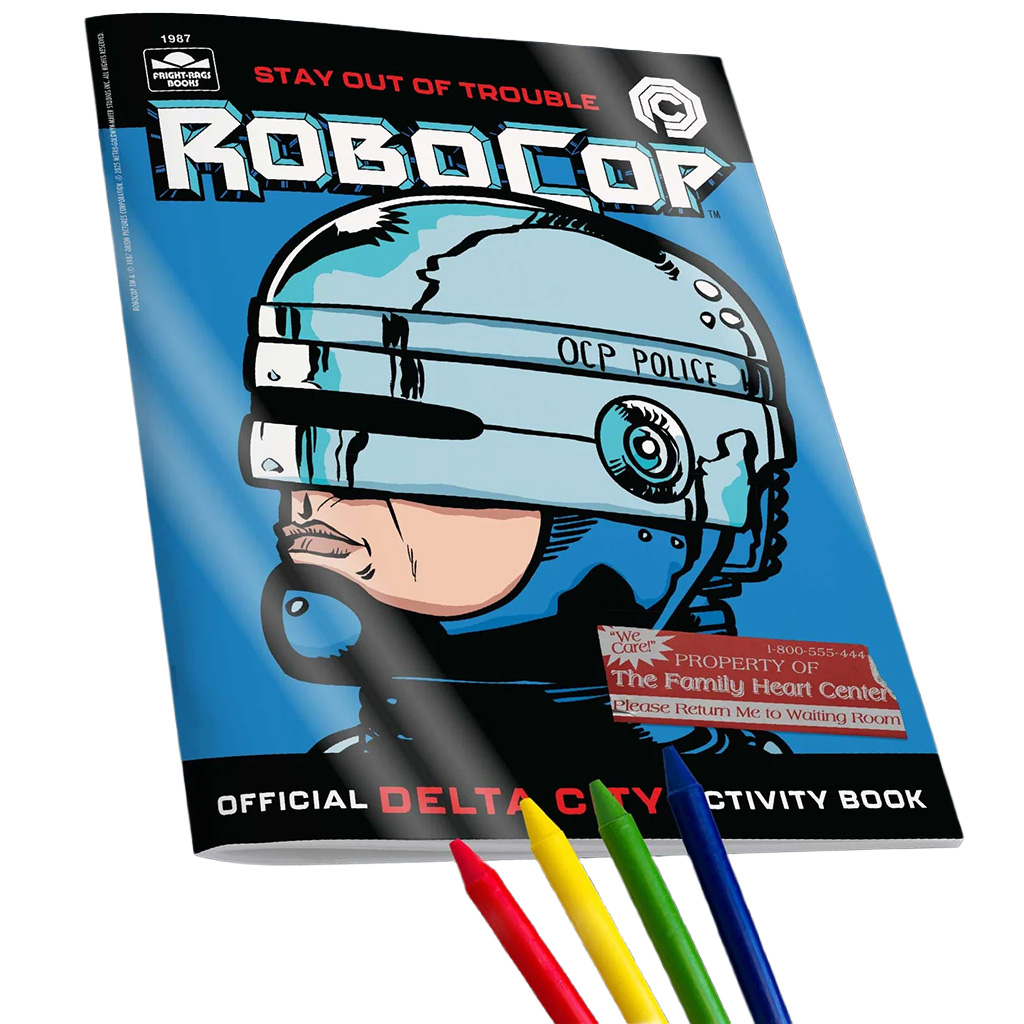 Fright Rags Robocop - Activity Book