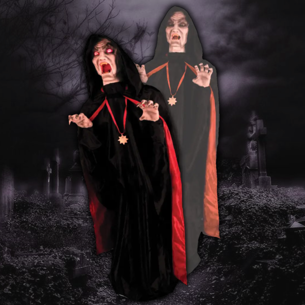Lunging Vampire Halloween Animatronic