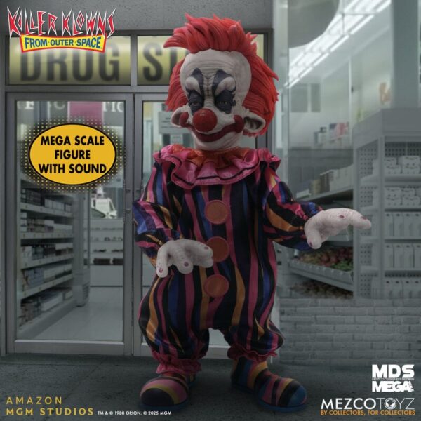 MEZCO MDS Killer Klowns From Outer Space - Rudy Mega Scale With Sound